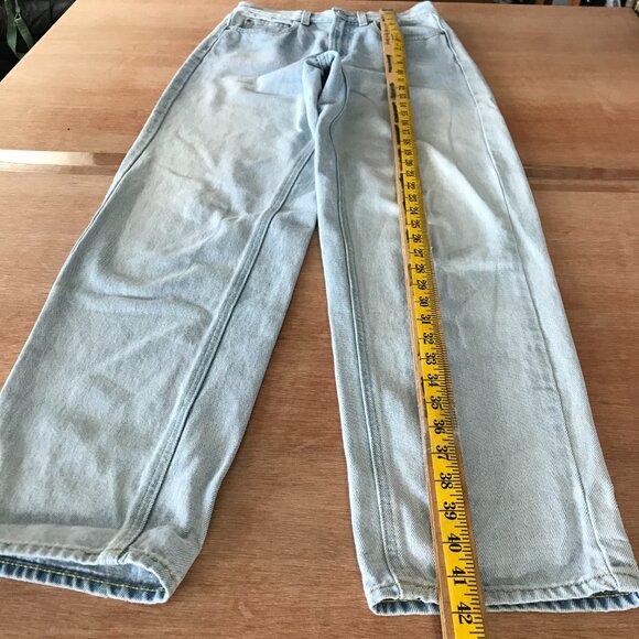 BDG Urban Outfitters High Rise Grandad Jeans Women 26 Blue Medium Wash Preppy - Picture 6 of 14